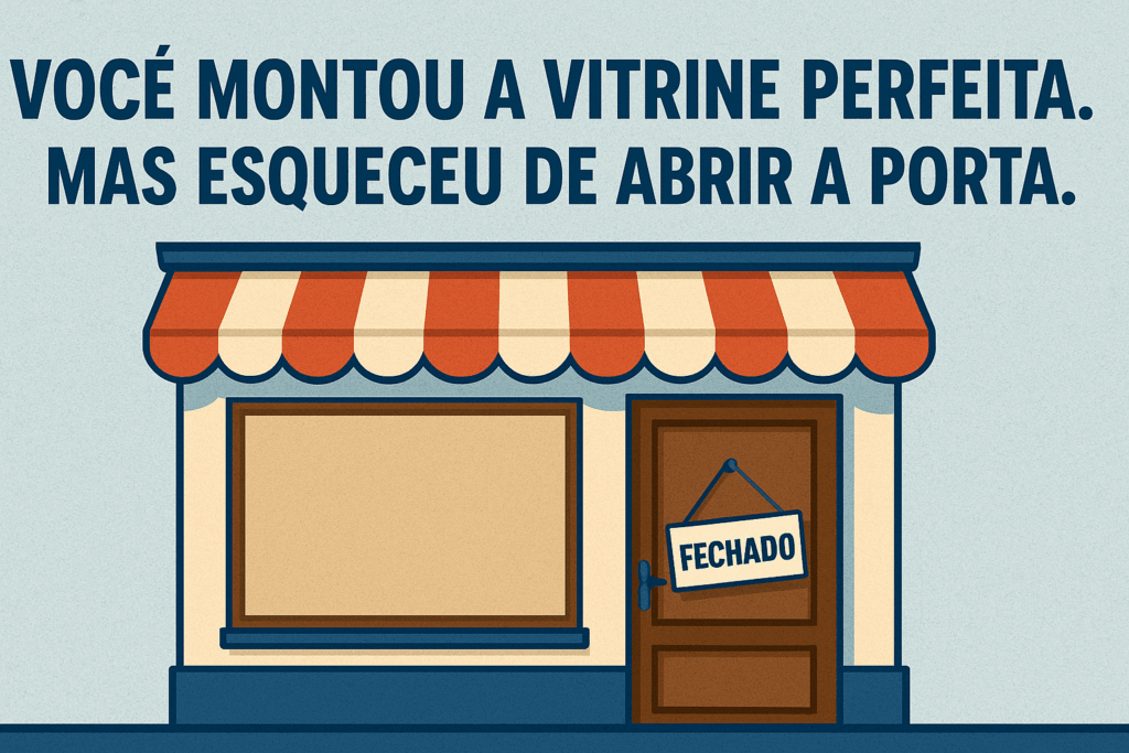 Tem tudo. Só não tem quem responda.